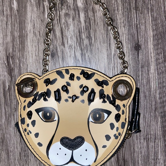 Kate Spade ‘Run Wild’ Leopard Coin Purse Circa 2012 - Picture 3 of 6